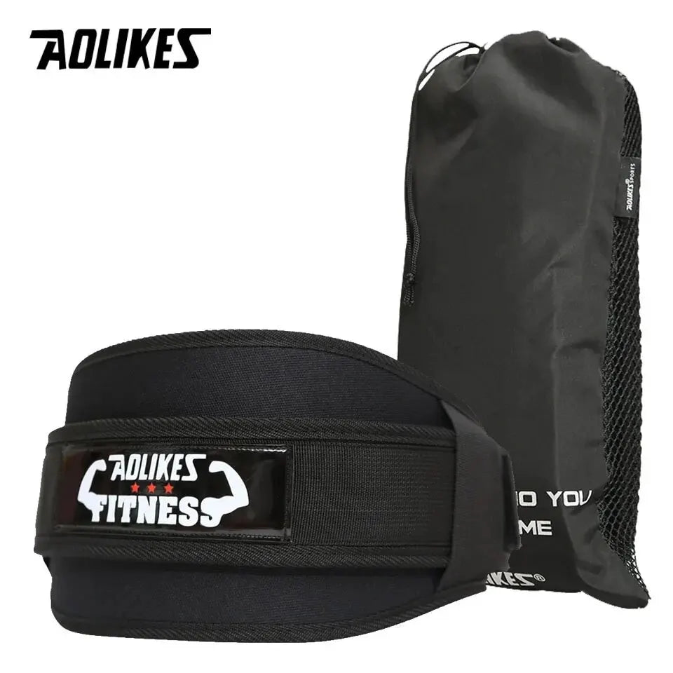 Gym Weightlifting Belt Adjustable Waist Back Support Squat Dumbbell Barbell Deadlifts Training Fitness