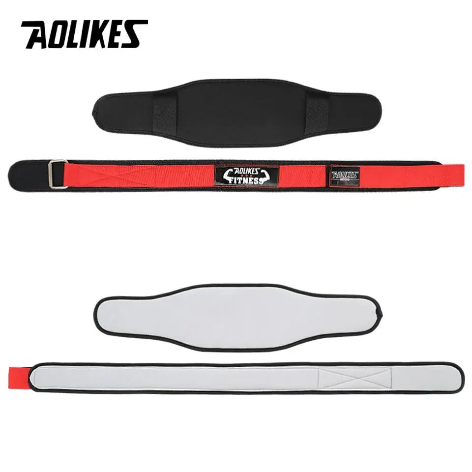 Gym Weightlifting Belt Adjustable Waist Back Support Squat Dumbbell Barbell Deadlifts Training Fitness