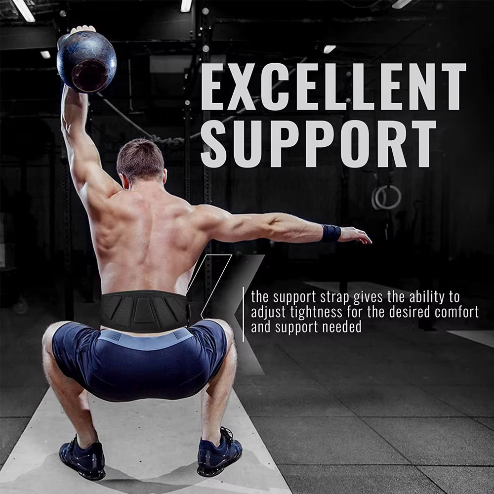 1Pcs Sports Weight Lifting Belts for Men Women - Weight Lifting Core & Lower Back Support Workout Waist Belt for Fitness